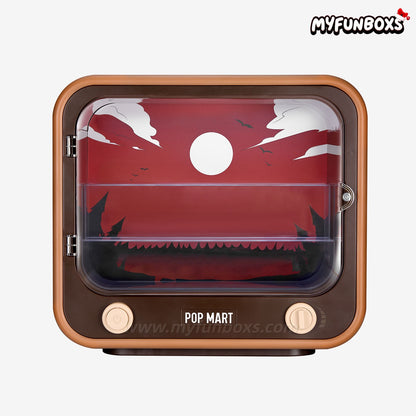 POP MART No One's Gonna Sleep Tonight Series-TV Set Luminous Display Container