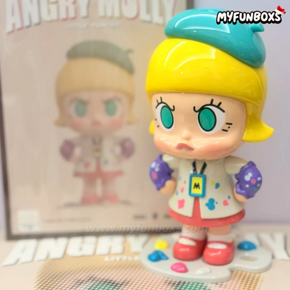 POP MART HK 20th Anniversary Limited Edition  Angry Molly Little Artist 🎨