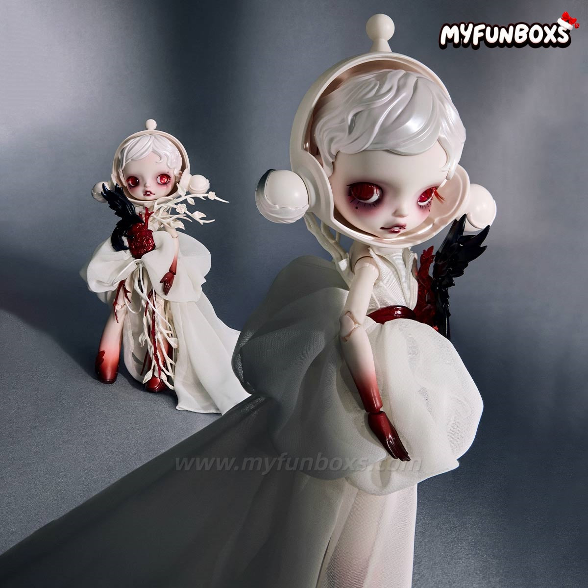 SKULLPANDA × GUO PEI 1/6 Action Figure