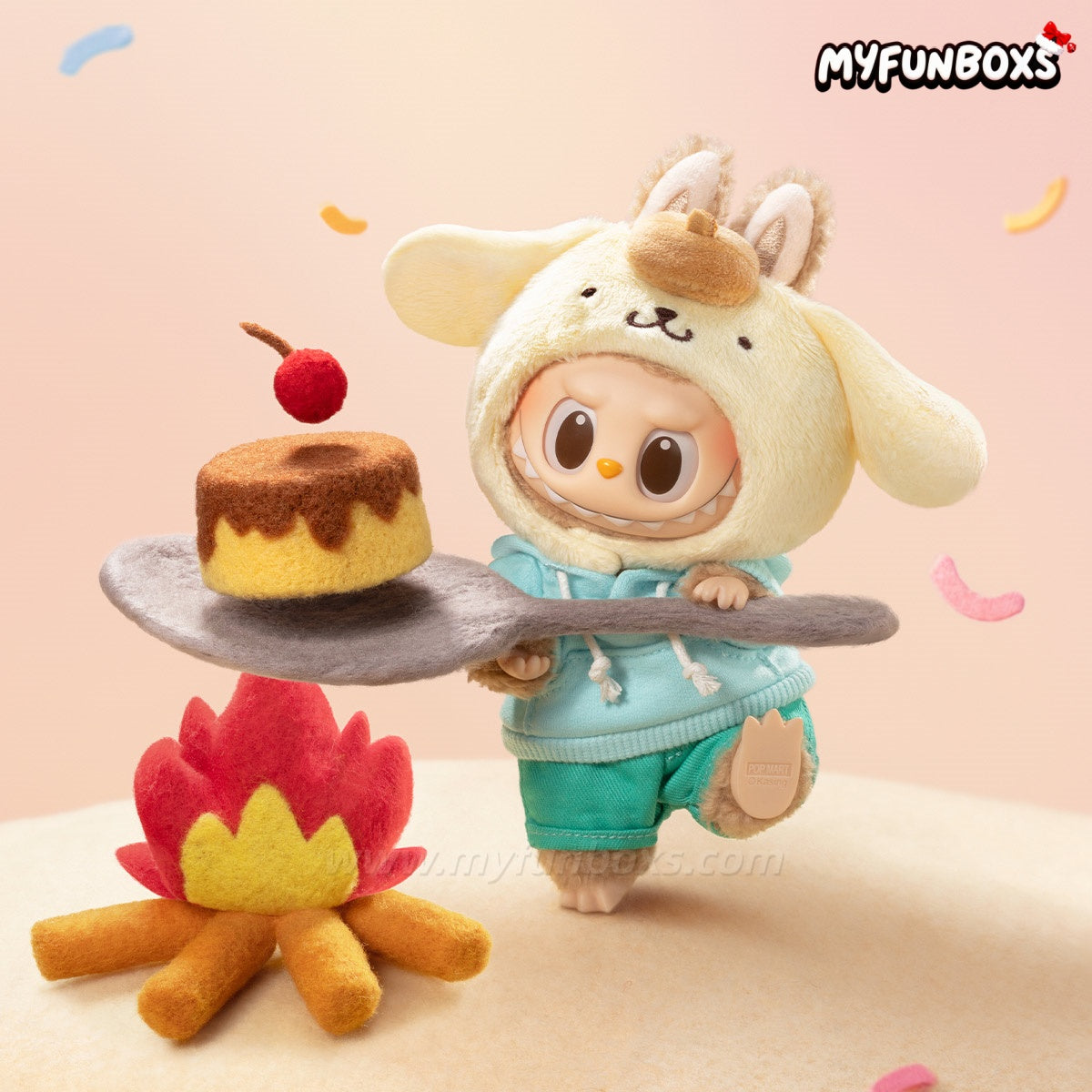 THE MONSTERS x Hello Kitty and Friends Series-Plush Pendant Blind Box (PRE-ORDER)