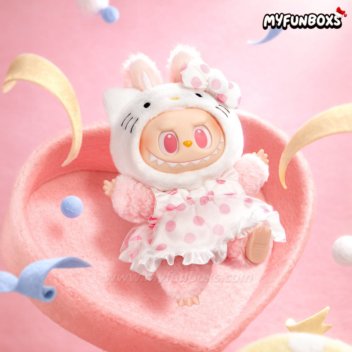 THE MONSTERS x Hello Kitty and Friends Series-Plush Pendant Blind Box (PRE-ORDER)