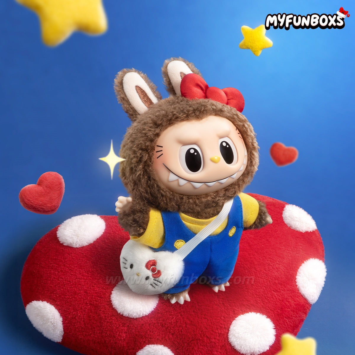 THE MONSTERS x Hello Kitty and Friends Series-Plush Pendant Blind Box (PRE-ORDER)