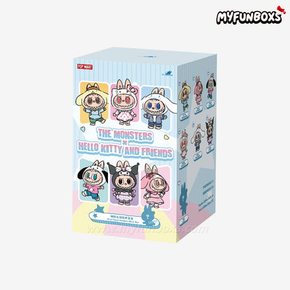 THE MONSTERS x Hello Kitty and Friends Series-Plush Pendant Blind Box (PRE-ORDER)