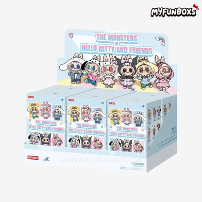 THE MONSTERS x Hello Kitty and Friends Series-Plush Pendant Blind Box (PRE-ORDER)