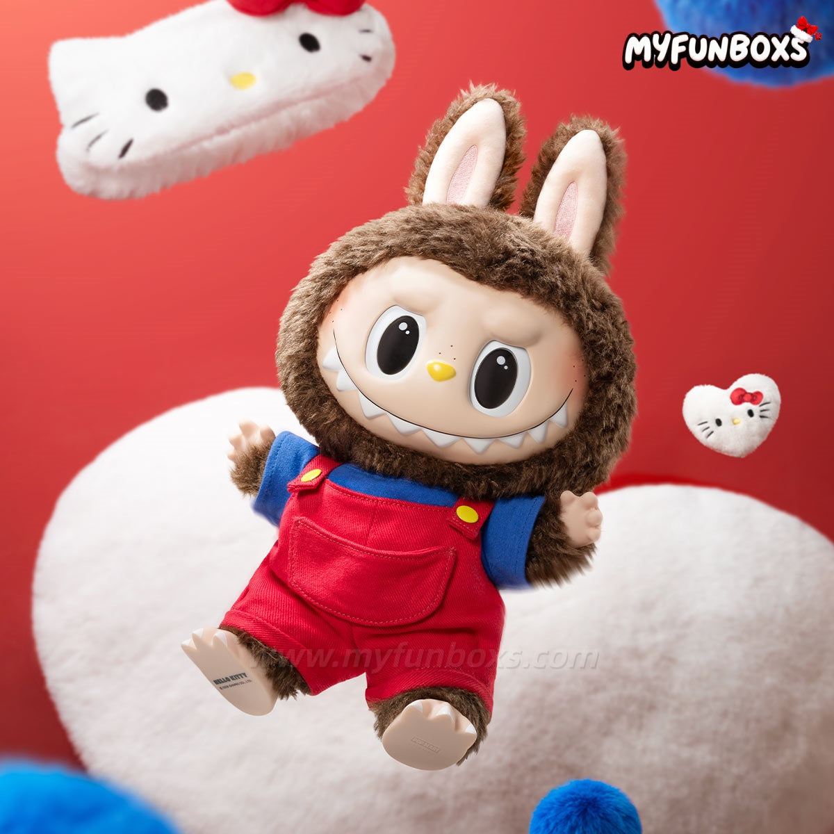 THE MONSTERS × HELLO KITTY - Vinyl Plush Doll (PRE-ORDER)