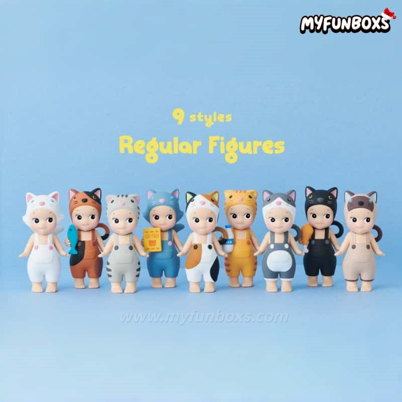 Sonny Angel Cat Life Series Figures, Blind Box