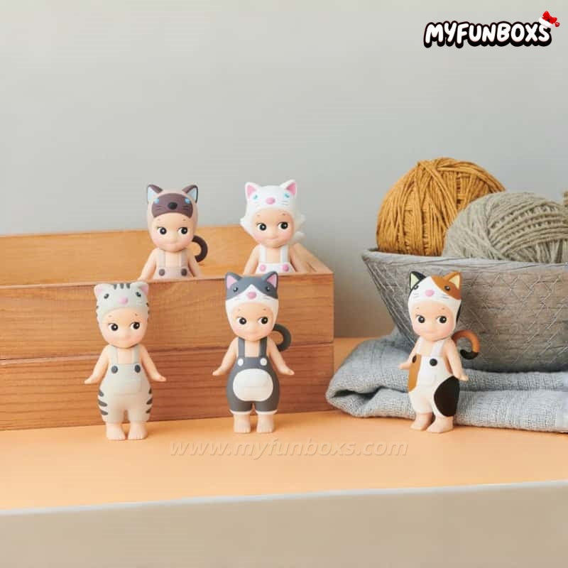 Sonny Angel Cat Life Series Figures, Blind Box
