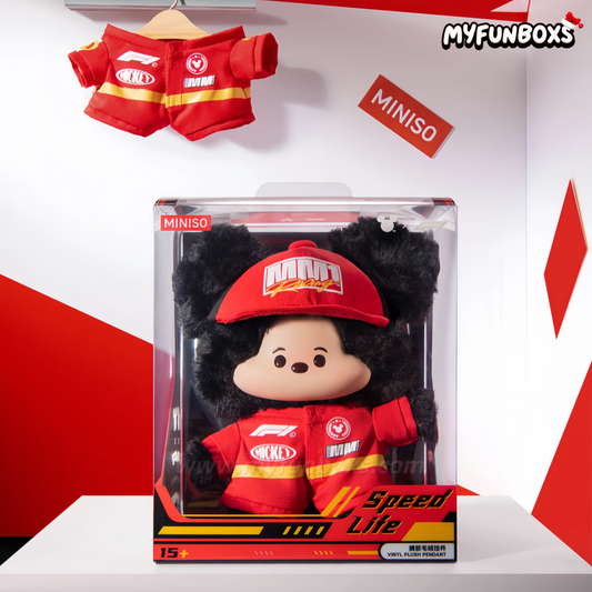 Disney × Formula 1 Mickey Mouse Fuel the Magic Series Vinyl Plush Hanging Card