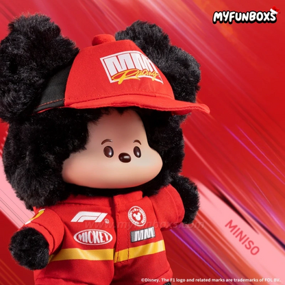 Disney × Formula 1 Mickey Mouse Fuel the Magic Series Vinyl Plush Hanging Card