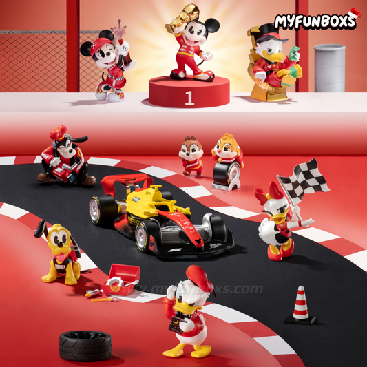 DSN Mickey Mouse F1 Glory Moments Series Blind Box(Pre-Order)