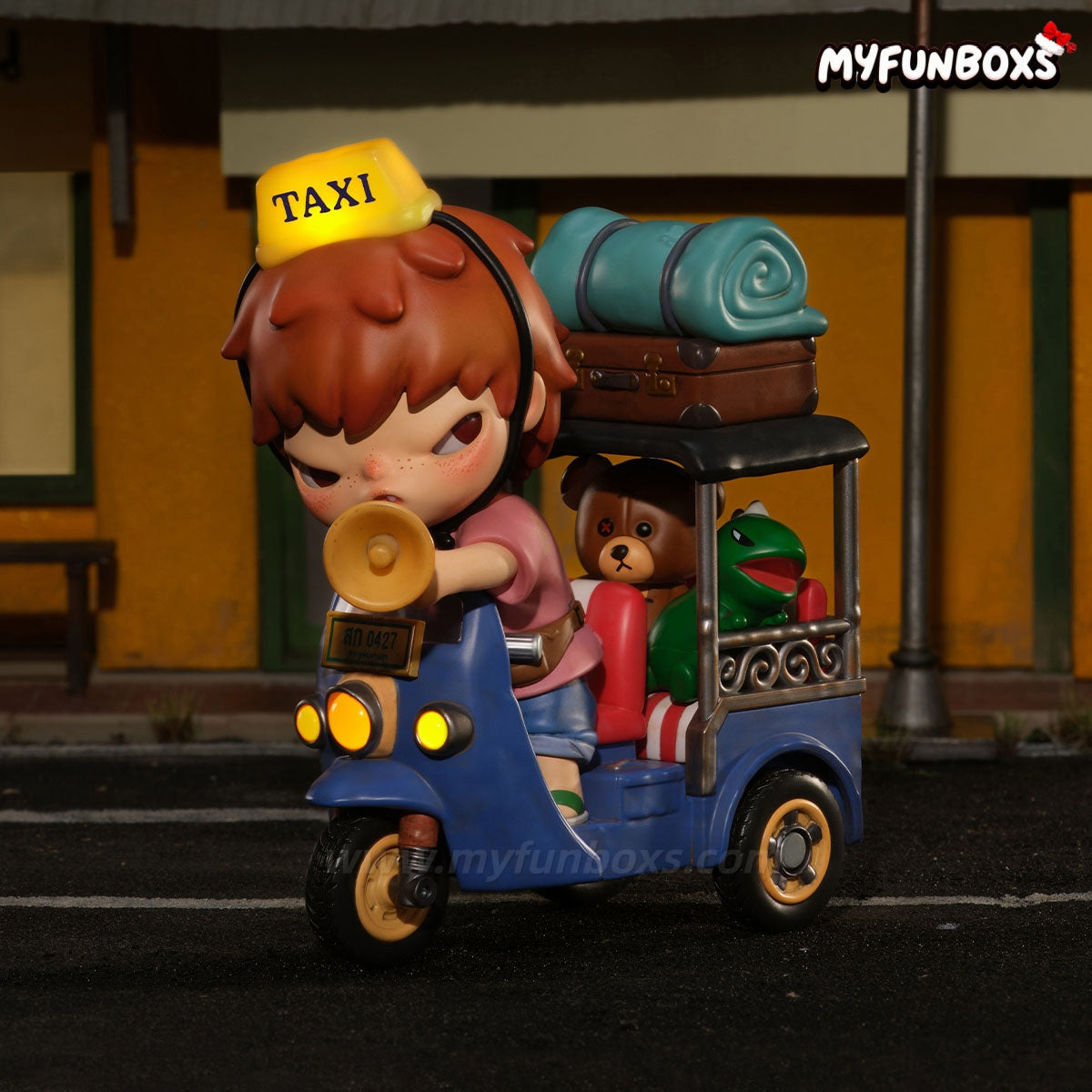 POP MART Hirono Tuk-Tuk Series Figure Hanging Card (Pre-Order)