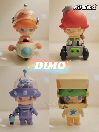 POP MART Dimoo Space Travel Series Blind Box(Whole Set Opened)