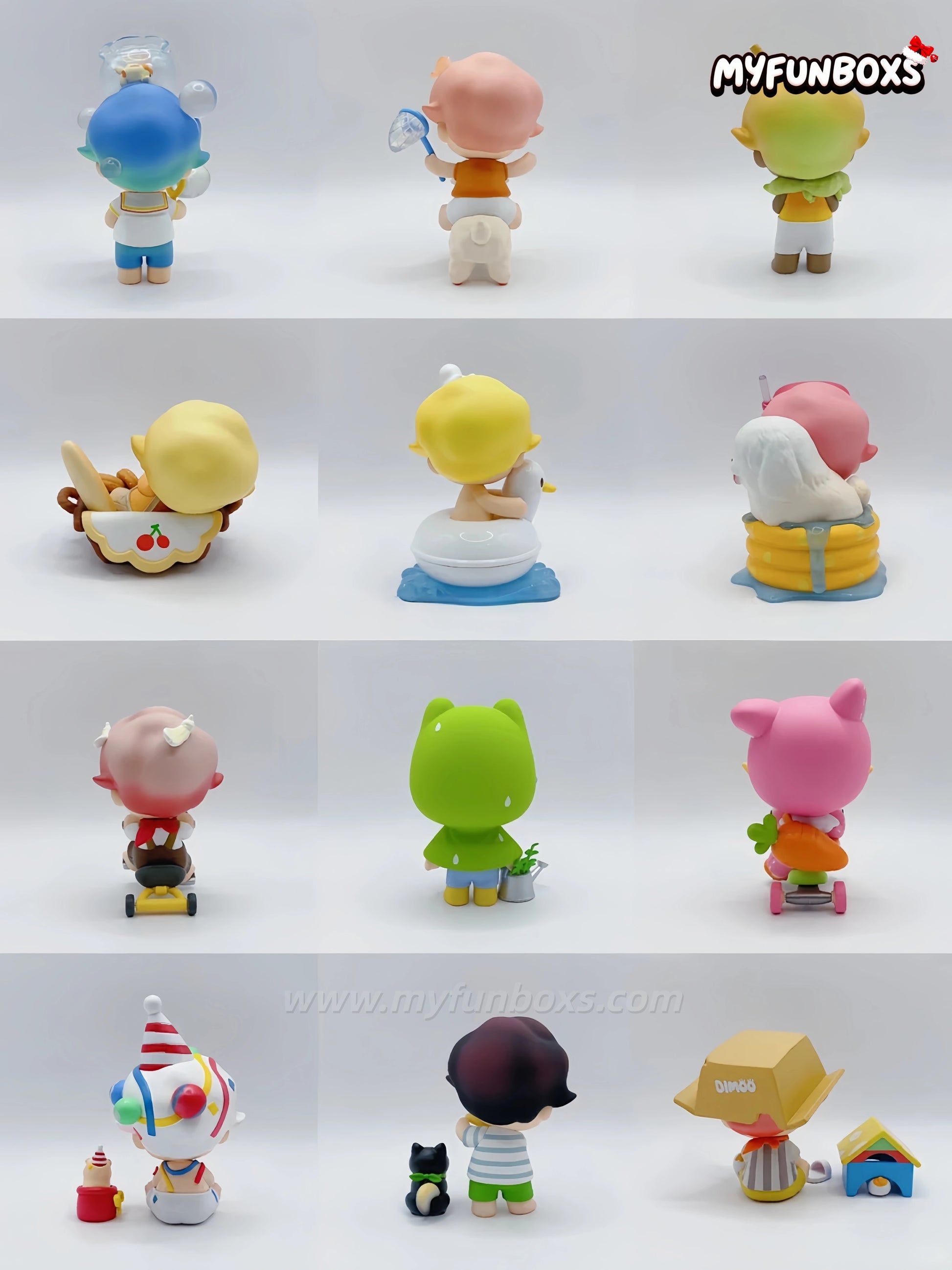 DIMOO Pet Vacation Series Blind Box (Whole Set Opened)