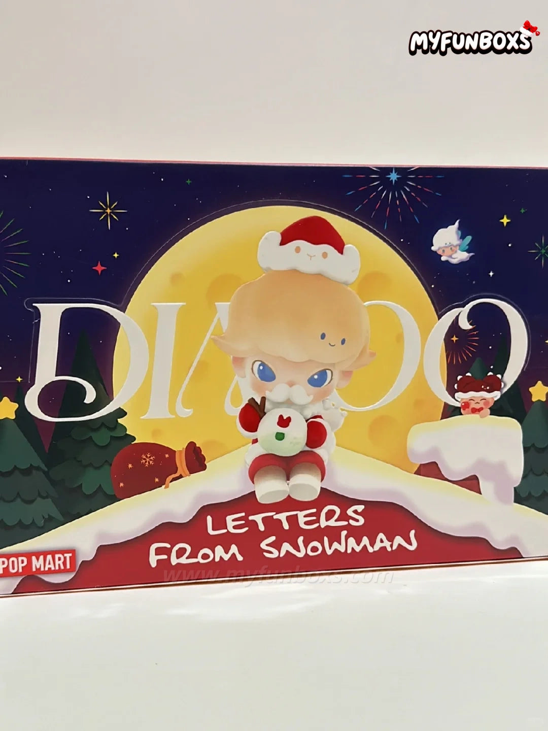 POP MART DIMOO Letters from Snowman Series Blind Box (Whole Set Opened)