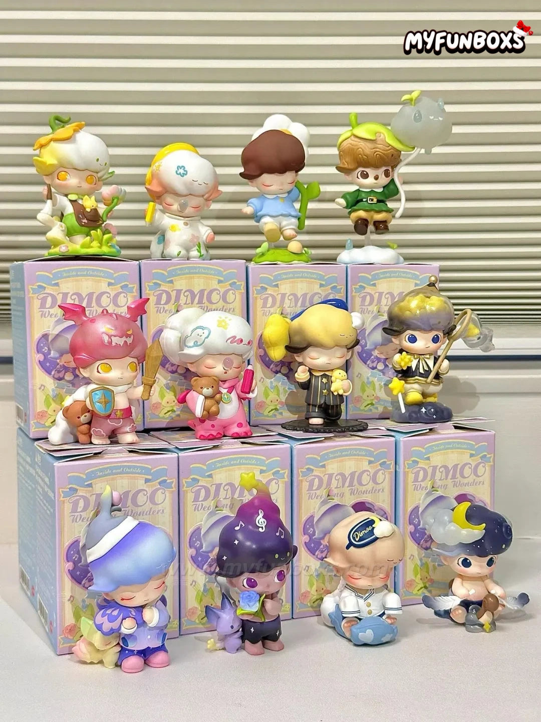 POP MART DIMOO Inside Dream Outside Series Blind Box (Whole Set Opened)