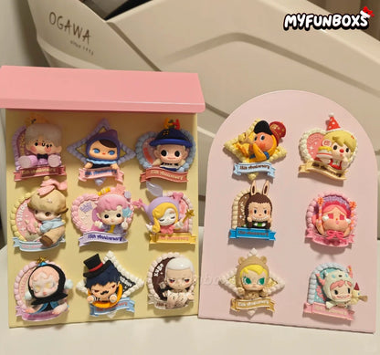 POP MART Celebrating the Moment Series Fridge Magnet Figure Blind Box (Whole Set Opened)