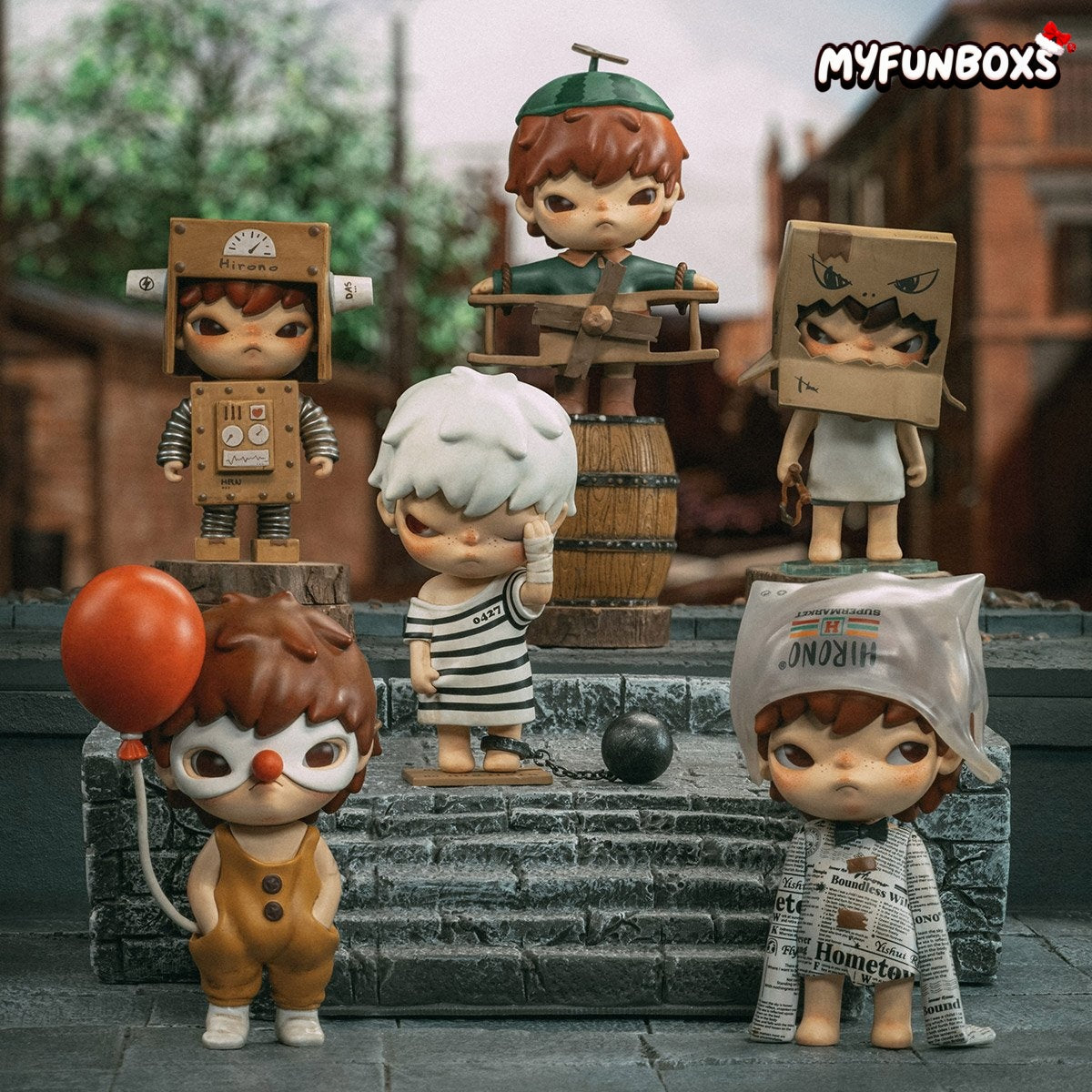 Hirono Little Mischief Series Figures, Blind Box