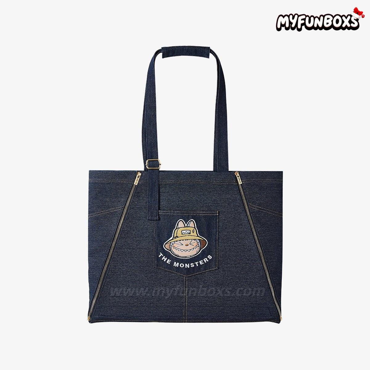 POP MART THE MONSTERS FALL IN WILD SERIES-Denim Apron Bag