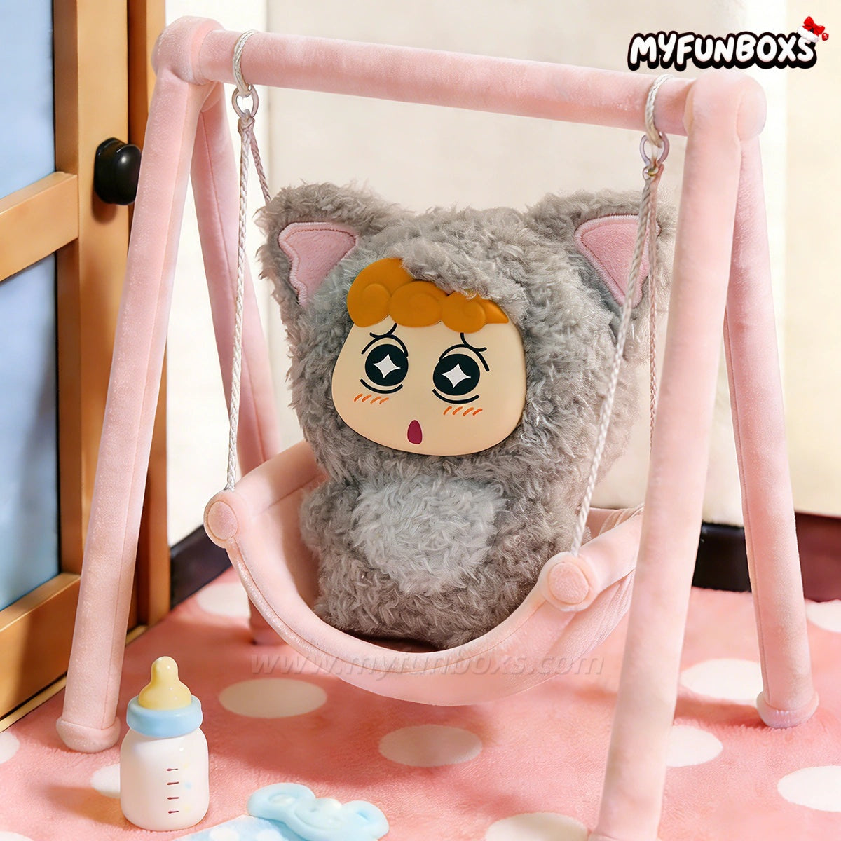 Crayon Shinchan Kasukabe Party Series Plush Pendant Blind Box
