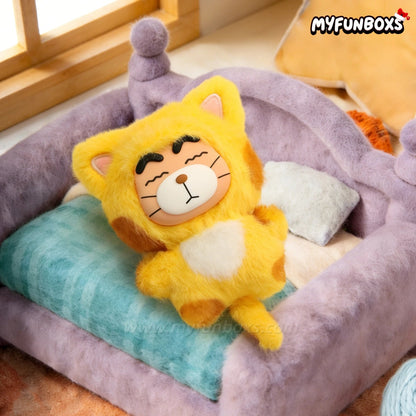 Crayon Shinchan Kasukabe Party Series Plush Pendant Blind Box