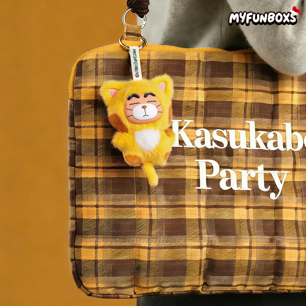 Crayon Shinchan Kasukabe Party Series Plush Pendant Blind Box