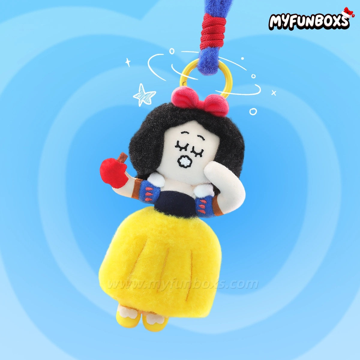 DSN Princesses On The Run Plush Keychain Blind Box
