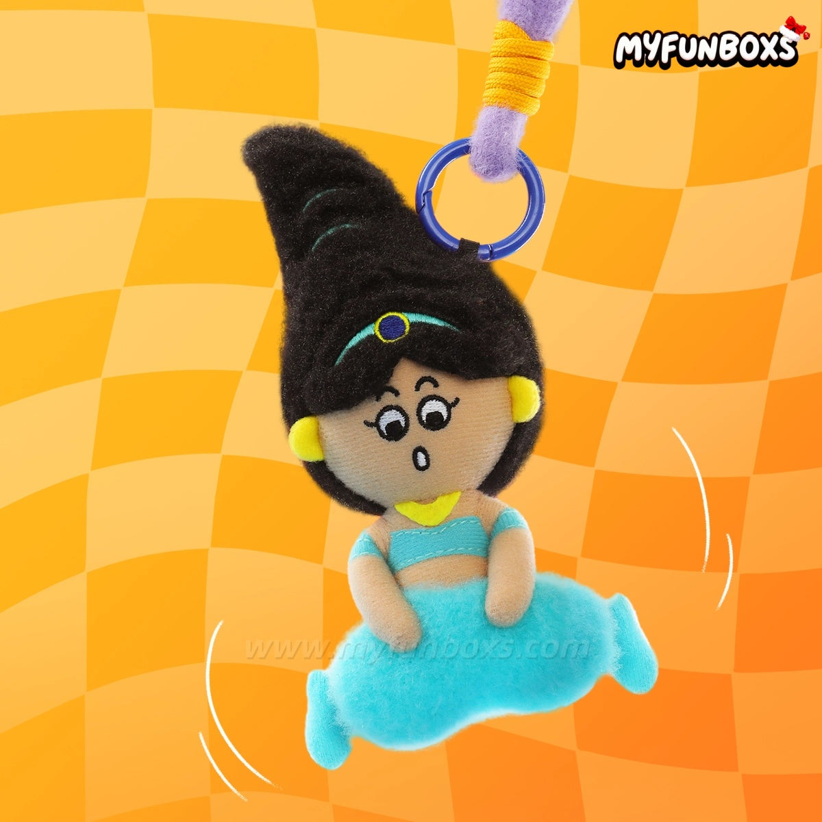 DSN Princesses On The Run Plush Keychain Blind Box