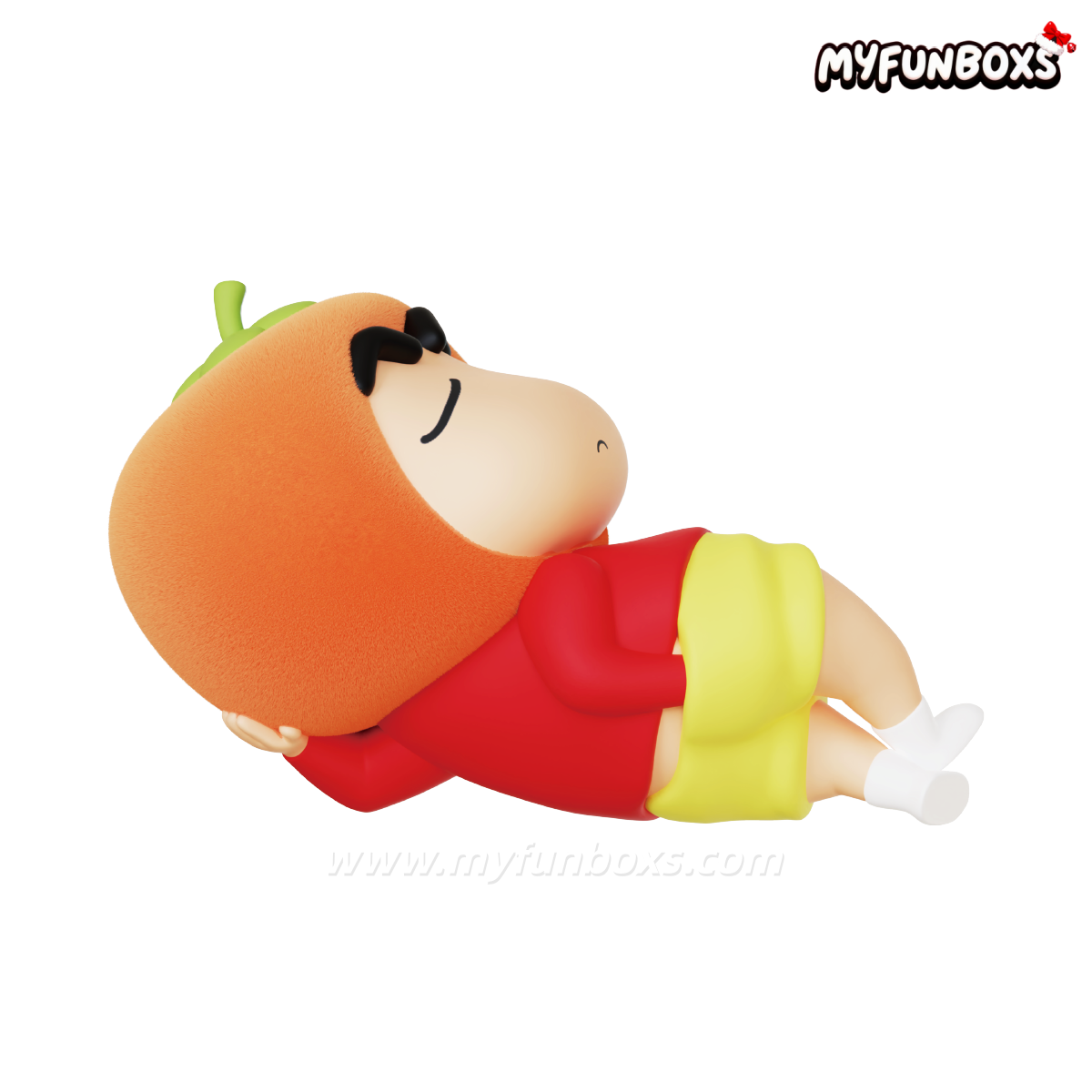 Crayon Shinchan Munch On Fruit Series Figure Blind Box