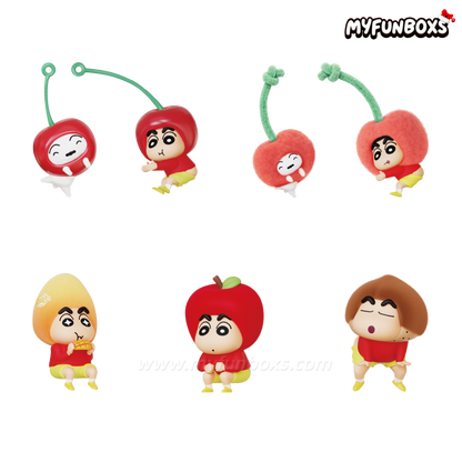 Crayon Shinchan Munch On Fruit Series Figure Blind Box