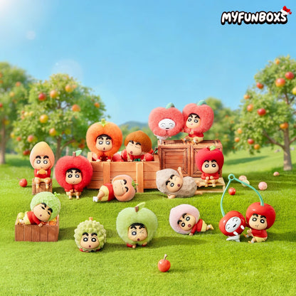Crayon Shinchan Munch On Fruit Series Figure Blind Box