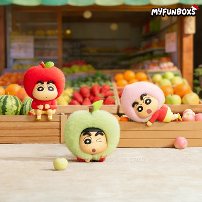 Crayon Shinchan Munch On Fruit Series Figure Blind Box