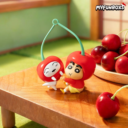 Crayon Shinchan Munch On Fruit Series Figure Blind Box