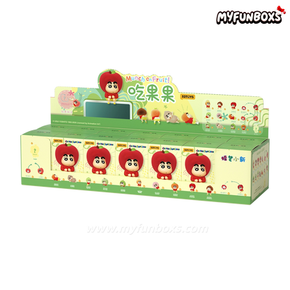 Crayon Shinchan Munch On Fruit Series Figure Blind Box