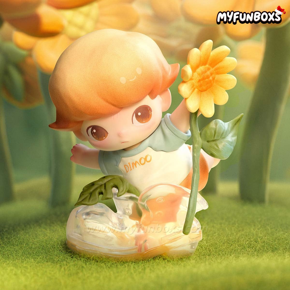 POP MART DIMOO Moments in Bloom Series Figures Blind Box