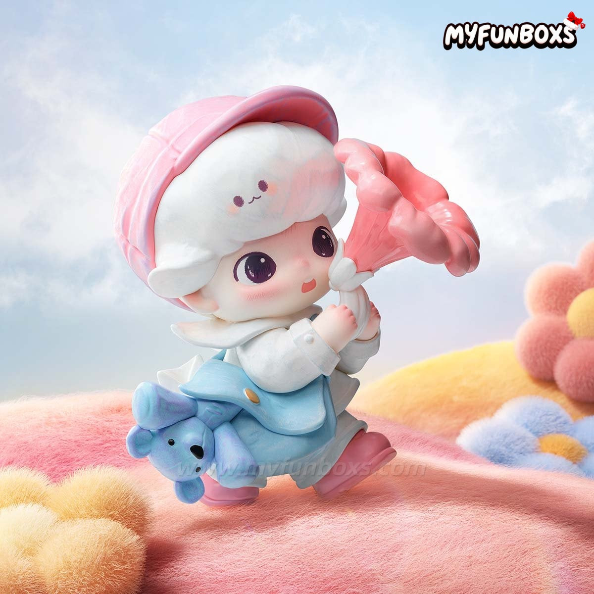 POP MART DIMOO Moments in Bloom Series Figures Blind Box