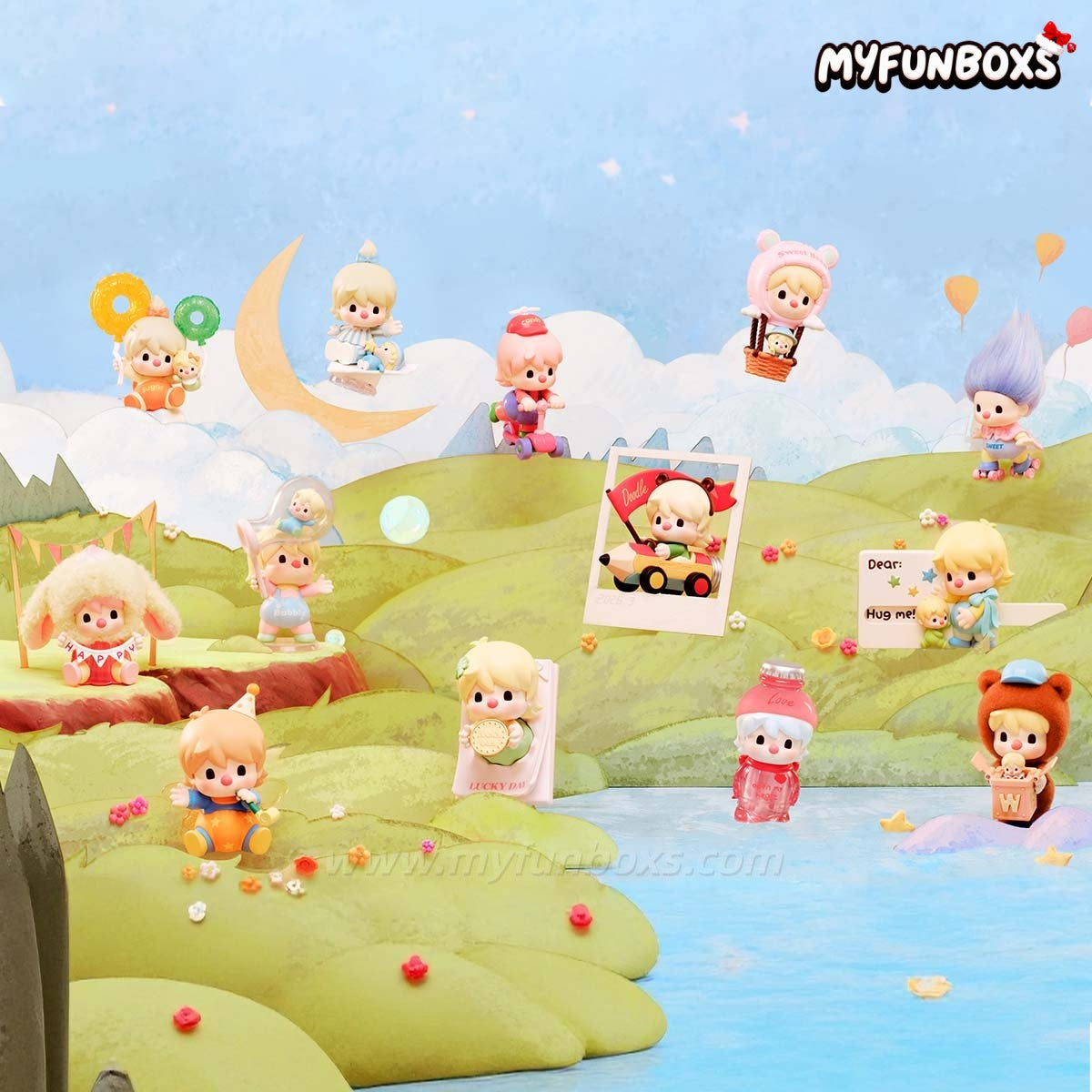 Sweet Bean Days of Sparkles Series Figures Blind Box