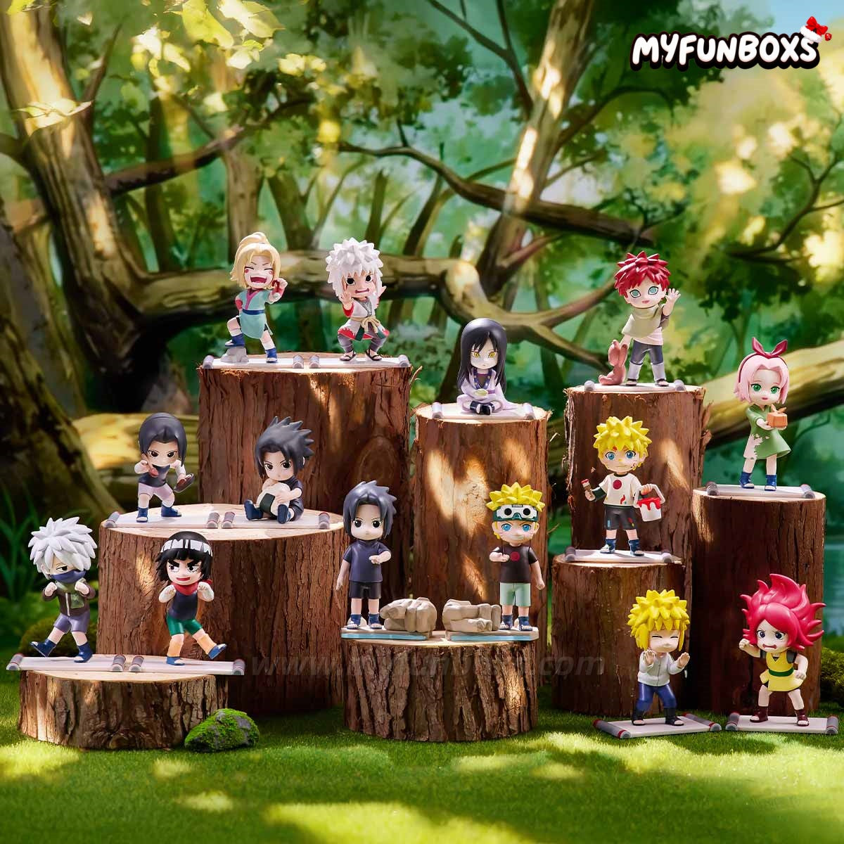 NARUTO SHIPPUDEN Childhood Series Figures Blind Box