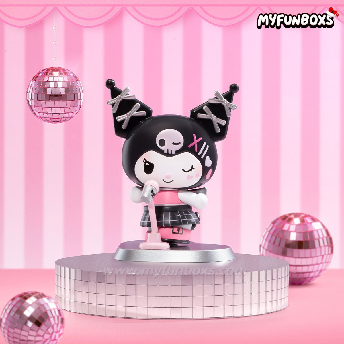 POP MART HELLO KITTY AND FRIENDS Pink Party Series Figures