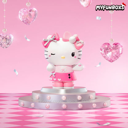 POP MART HELLO KITTY AND FRIENDS Pink Party Series Figures