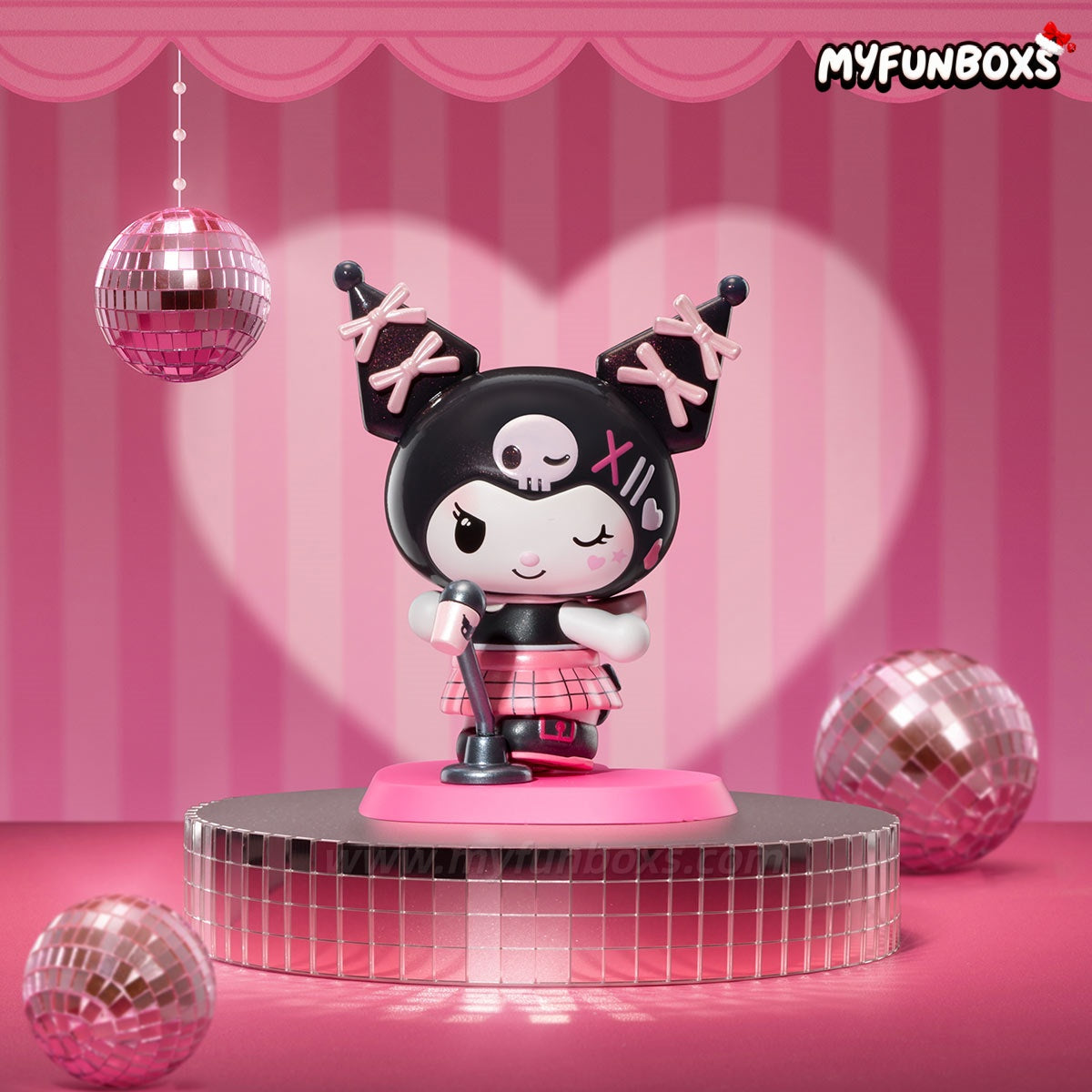 POP MART HELLO KITTY AND FRIENDS Pink Party Series Figures