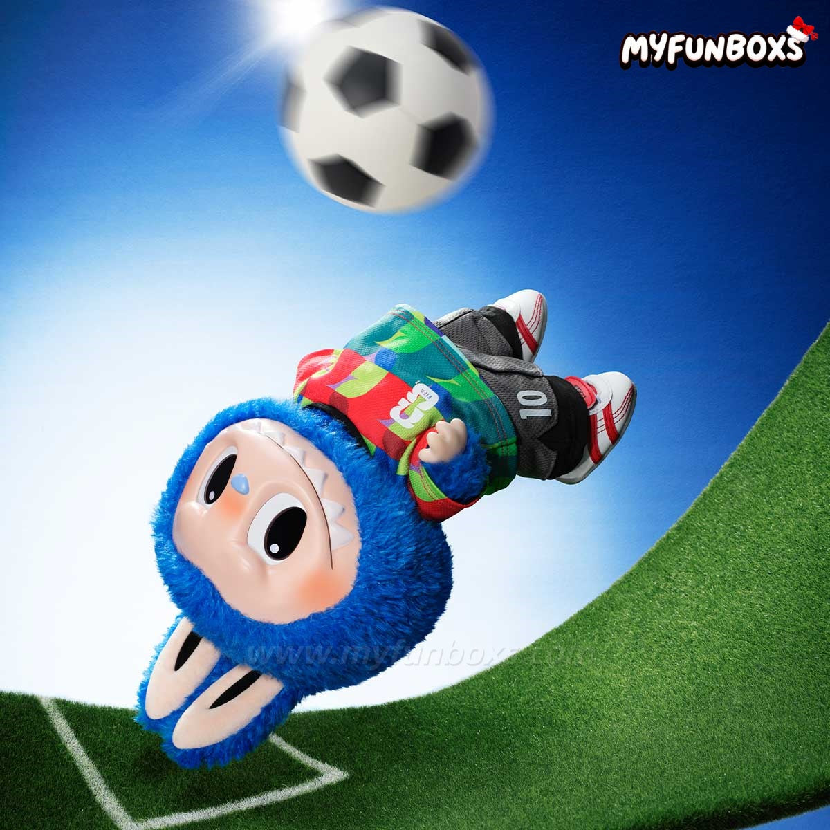THE MONSTERS × FIFA SERIES-Catch the Win Vinyl Plush Doll(PRE-ORDER)