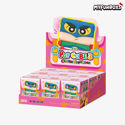 Crayon Shinchan POP CUBE-3 Series Figures Blind Box (PRE-ORDER)