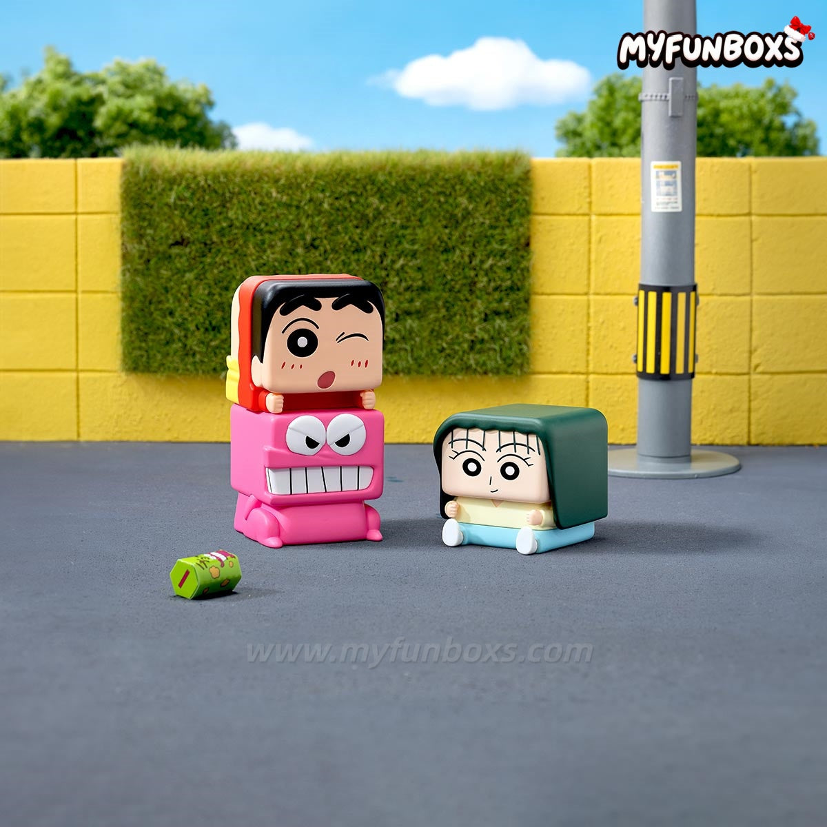 Crayon Shinchan POP CUBE-2 Series Figures(PRE-ORDER)