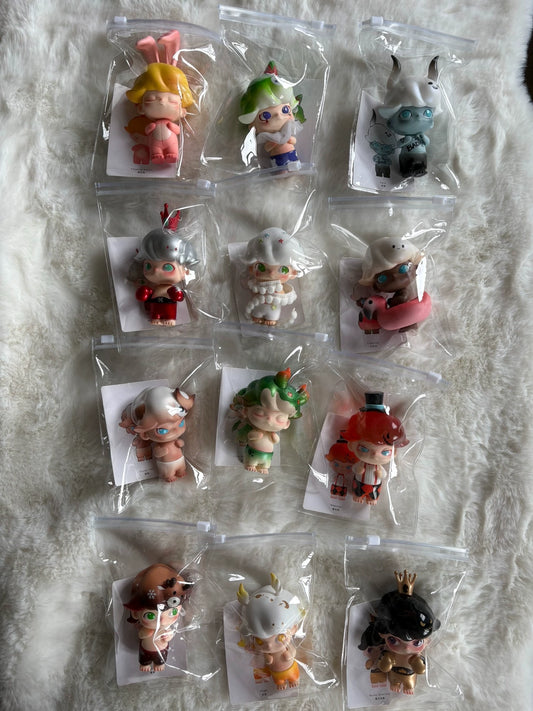 POP MART DIMOO Retro Series Figure Blind Box (Whole Set Opened)