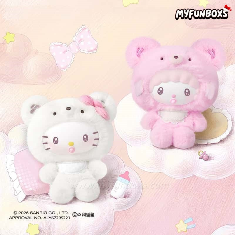Sanrio characters Little Bear Planet Series Plush Pendant Blind Box(PRE-ORDER)