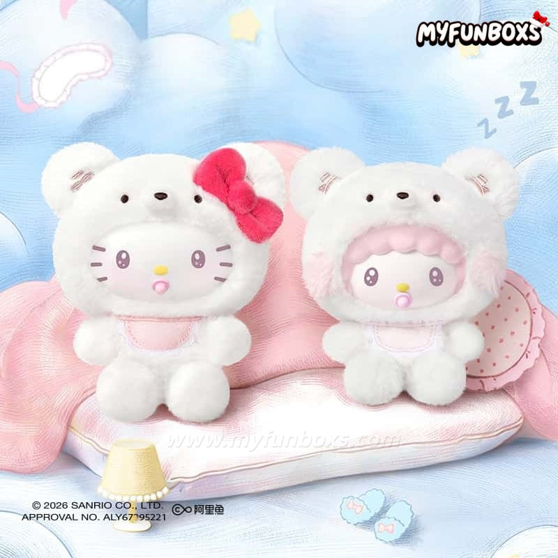 Sanrio characters Little Bear Planet Series Plush Pendant Blind Box(PRE-ORDER)