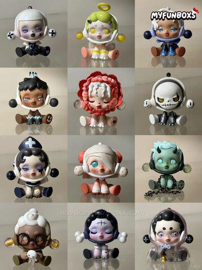 POP MART SKULLPANDA Ancient Castle Series Figure Blind Box (Whole Set Opened)