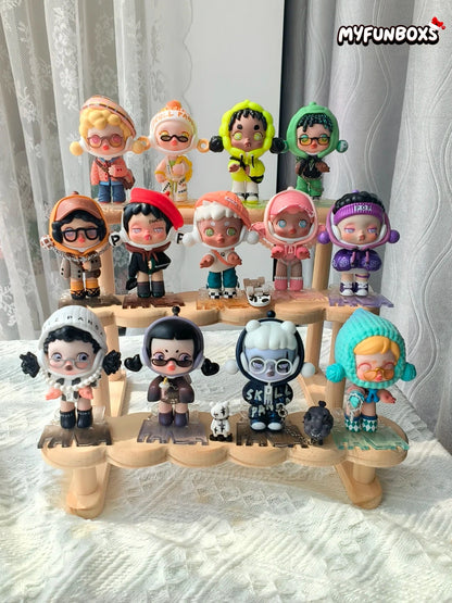 POP MART SKULLPANDA Bear Cat Fever Series Figure Blind Box (Whole Set Opened)