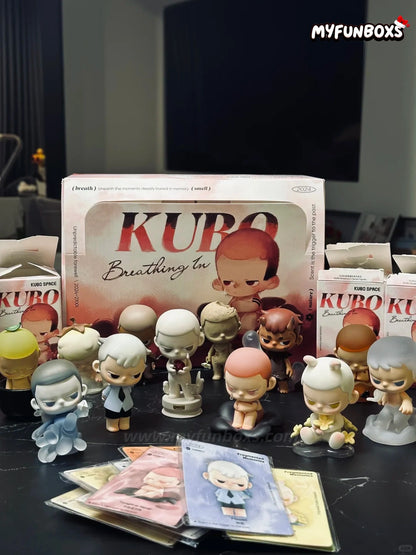 POP MART KUBO Breathing In Series Figure Blind Box (Whole Set Opened)