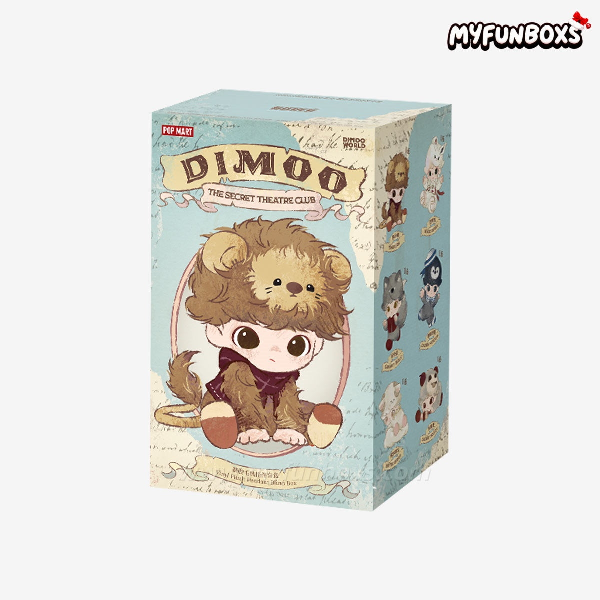 DIMOO The Secret Theatre Club Series Vinyl Plush Pendant Blind Box